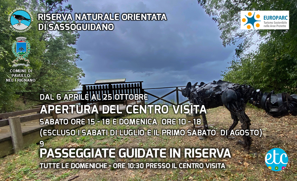 APERTURA CENTRO VISITA RISERVA DI SASSOGUIDANO